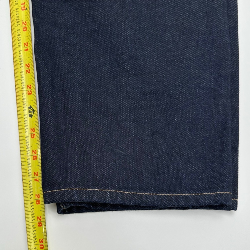 Calvin Klein Jeans Twisted Seam Jean W31 Dark Indigo Organic Cotton Selvedge NEW - Picture 16 of 16